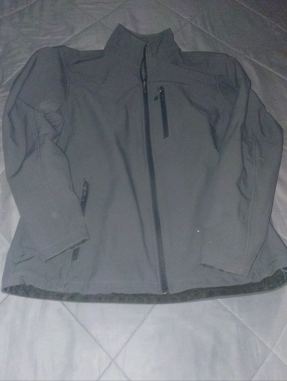 Swiss Tech Men's Black Performance Softshell Jacket